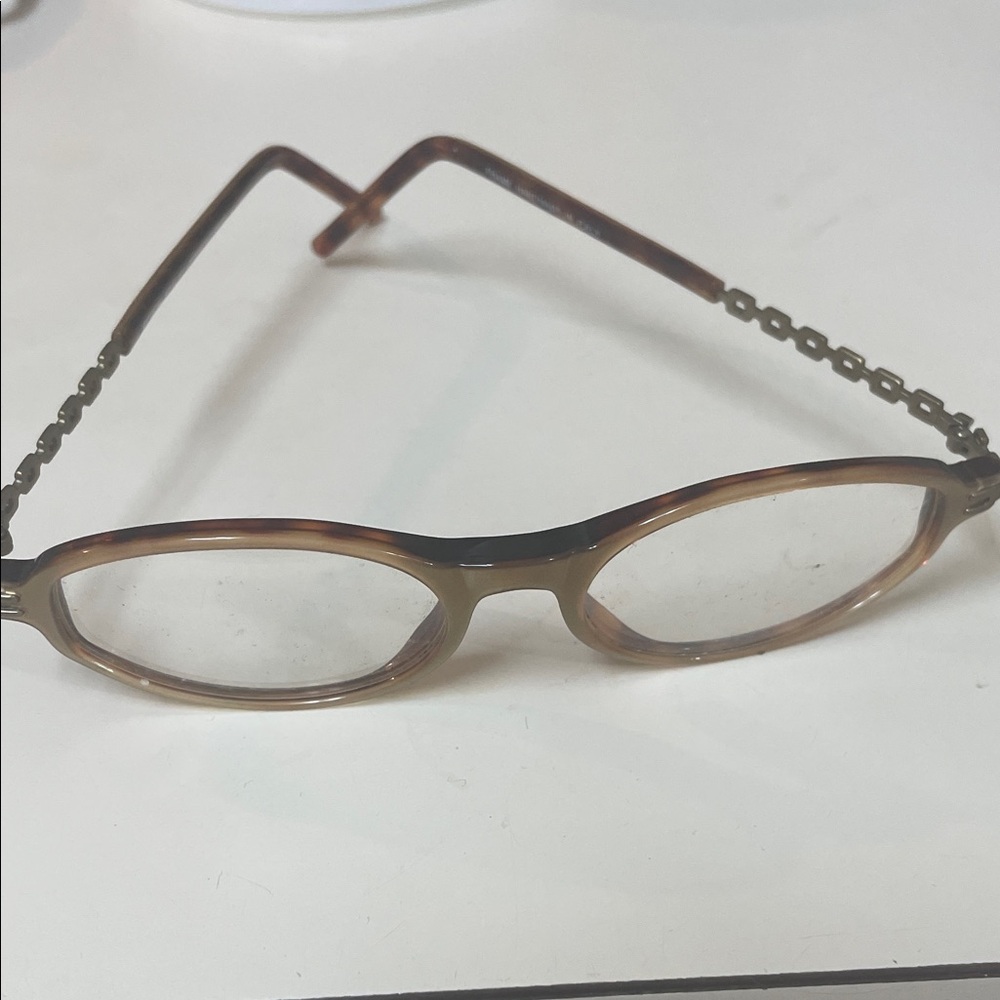 Source Unknown Brown Oval Glasses - image 1